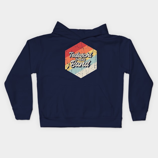 Tedeschi Trucks Band Retro Kids Hoodie by Arestration